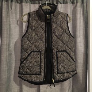 J. Crew Herringbone Vest